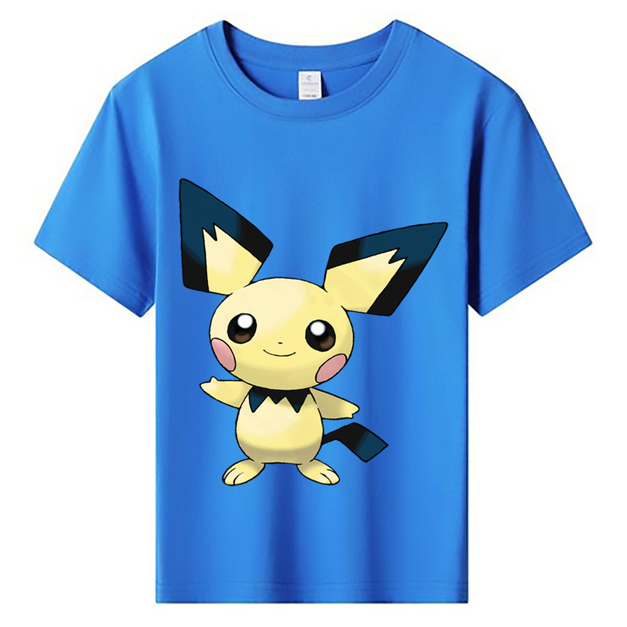 （画像用） ポケットモンスター Pokémon 綿100％キッズTシャツ（フロントプリント）